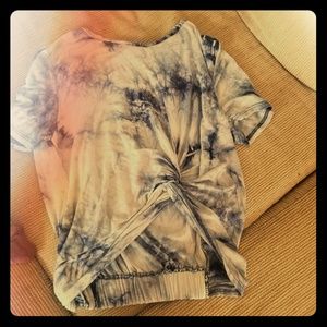 Tie dye tank,cropped